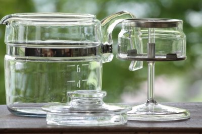 画像2: 美品　OLD PYREX　オールド　パイレックス　コーヒー　パーコレーター（6CUP）1900年代中期　アメリカ製　1.2kg