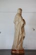 画像4: 1900年代中期　フランス製　ヴィンテージ　イエス・キリスト像　「イエスの御心」 石膏像　高 26.0ｃｍ　607ｇ (4)