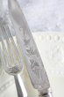 画像2: 美品　英国王室御用達　マッピン＆ウェッブ　純銀製デザートフォーク・ナイフセット　マザーオブパール　1907年　英国シェフィールド (2)