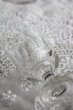 画像2: アンティーク　トロンプルイユ　グラス　全高10ｃｍ　130ｇ　気泡入り　極厚底の吹きガラス　1900年代初期　フランス製 (2)