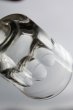 画像4: アンティーク　トロンプルイユ　グラス　全高10ｃｍ　130ｇ　気泡入り　極厚底の吹きガラス　1900年代初期　フランス製 (4)