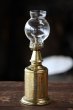 画像1: 1883年　フランス製　PARIS　ピジョン　アンティーク・オイルランプ　真鍮タンク　点灯テスト済　希少な実用品　高 23.5ｃｍ  (1)