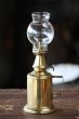 画像2: 1883年　フランス製　PARIS　ピジョン　アンティーク・オイルランプ　真鍮タンク　点灯テスト済　希少な実用品　高 23.5ｃｍ  (2)