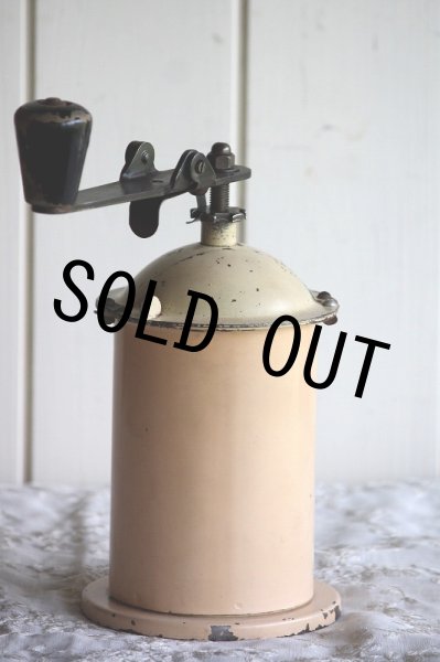 画像4: 稀少　1950年代　フランス製　SALAM　コーヒーミル　アイボリー　折り畳みハンドル　刃は完全メンテナンス済の極美 (4)