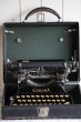 画像5: 希少な完働美品　アンティーク　タイプライター　歴史的名機　コロナ3 美しい黒のホーロー　収納ケース付　1912〜21年　アメリカ製 (5)