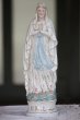 画像5: 美品　1900年代初期　フランス製　奇跡の泉ルルド　アンティーク　聖母マリア像　美しい白磁　高 33ｃｍ　705ｇ (5)