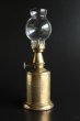 画像1: 1883年　フランス製　PARIS　ピジョン　PIGEON　アンティーク　オイルランプ　美しい真鍮タンク　点灯テスト済の実用品　24ｃｍ (1)