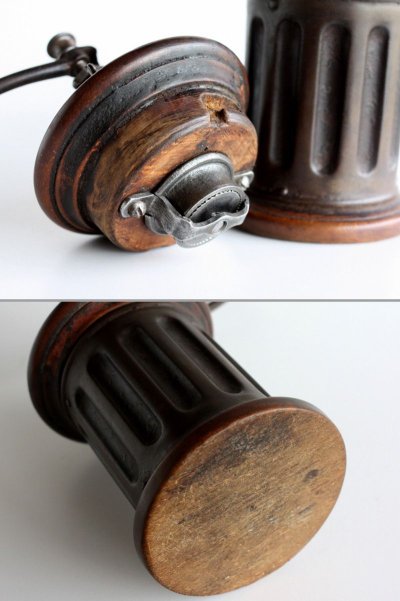 画像2: 1876〜1934年　フランス製　希少G2型　アンティーク　プジョー　コーヒーミル　刃は完全メンテ済みの極美　細粗挽き自在の実用品