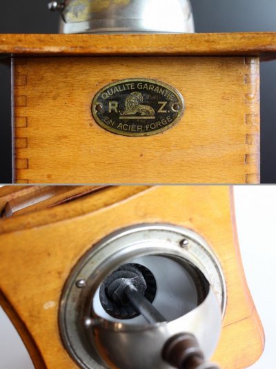 画像2: 1940年代　西ドイツ製　ザッセンハウス　ZASSENHAUS　コーヒーミル　刃は完全メンテナンス済み極美　細粗挽き自在の実用品
