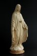 画像2: アンティーク　マリア像　カタリナ・ラブレ　凛としたマリア様　石膏像　34cm　1373ｇ　フランス製　1900年代初期 (2)