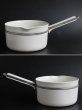 画像3: 1930年代 フランス製 アンティーク リモージュ Limoges 純白磁の美しい片手鍋 サイズ5 直径18.8ｃｍ 全長32.8ｃm (3)