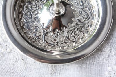 画像1: 美品　スターリングシルバー　純銀製　ツリー型　リングホルダー　指輪スタンド　1987年　英国バーミンガム製