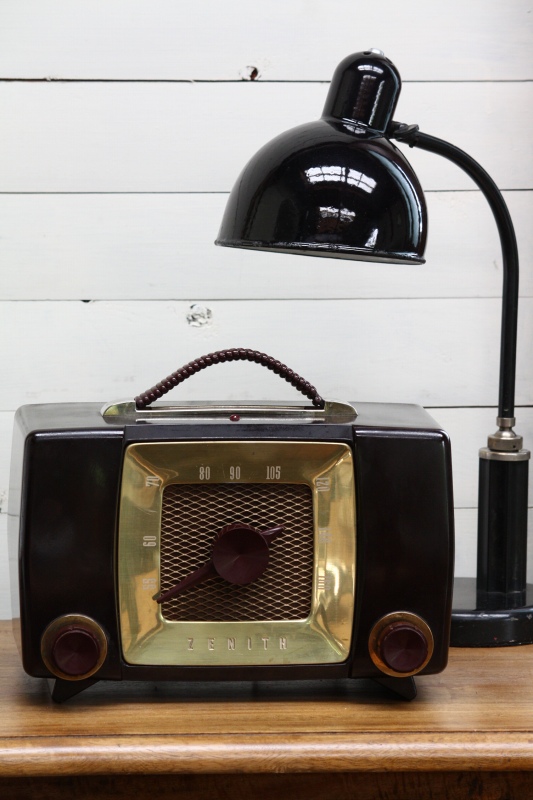 美品 1950年代 アメリカ製 ゼニス（ZENITH）真空管ラジオ H-615