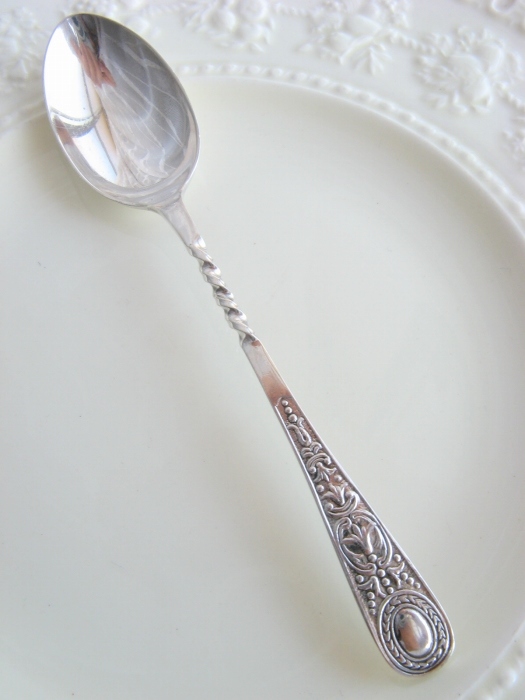 美品 1912年 英国シェフィールド製 スターリングシルバー 純銀ティー