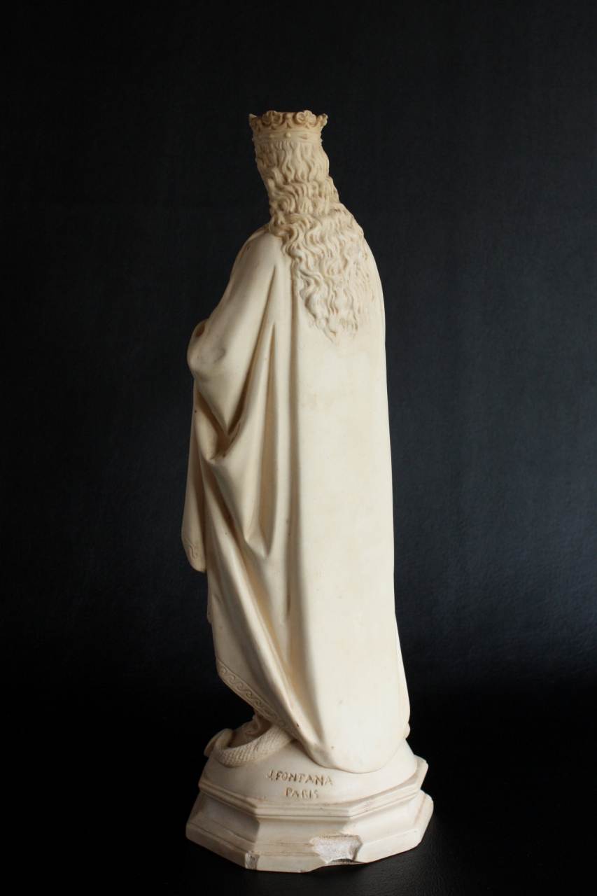 1900年代初期 フランス製 アンティーク 何とも優しいお顔の聖母マリア 