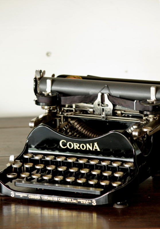 完動美品 1912 21年製 歴史的名機 Corona 3 Left Shift コロナ アンティーク タイプライター インクリボン交換済 そのまま使用出来ます ノッティン アンティークス