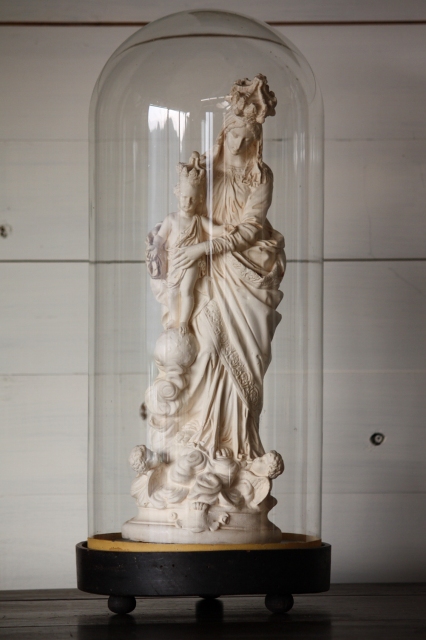 1900年代初期 フランス製 アンティーク 勝利の聖母 マリア像 希少な 